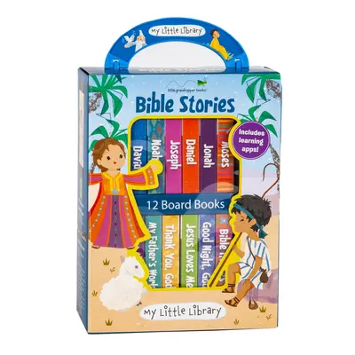 Meine kleine Bibliothek: Bibelgeschichten (12 Pappbilderbücher) - My Little Library: Bible Stories (12 Board Books)