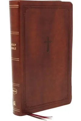 Nkjv, Referenzbibel, kompakt, lederweich, braun, Red Letter Edition, Komfortdruck: Heilige Bibel, Neue King James Version - Nkjv, Reference Bible, Compact, Leathersoft, Brown, Red Letter Edition, Comfort Print: Holy Bible, New King James Version
