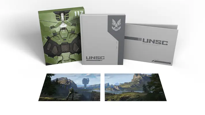 Die Kunst von Halo Infinite Deluxe Edition - The Art of Halo Infinite Deluxe Edition