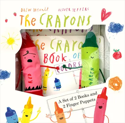 Die Buntstifte: Ein Set mit Büchern und Fingerpuppen - The Crayons: A Set of Books and Finger Puppets