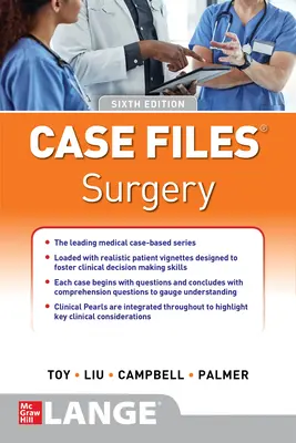 Fallbeispiele Chirurgie, Sechste Auflage - Case Files Surgery, Sixth Edition