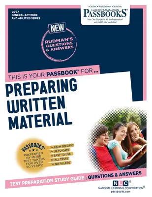 Vorbereitung von schriftlichem Material, 37 - Preparing Written Material, 37