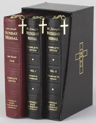 St. Joseph Tages- und Sonntagsmessbuch: Vollständige Geschenkbox mit 3 Bänden - St. Joseph Daily and Sunday Missals: Complete Gift Box 3-Volume Set