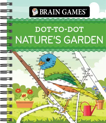 Spiele für das Gehirn - Dot-To-Dot Nature's Garden - Brain Games - Dot-To-Dot Nature's Garden