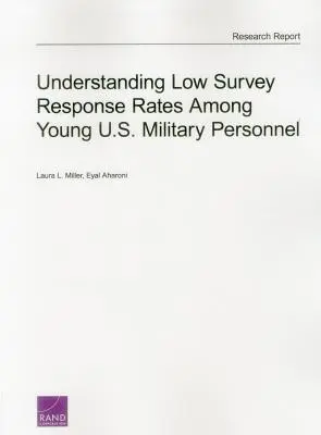 Niedrige Rücklaufquoten bei Umfragen unter jungen US-Soldaten - Understanding Low Survey Response Rates Among Young U.S. Military Personnel