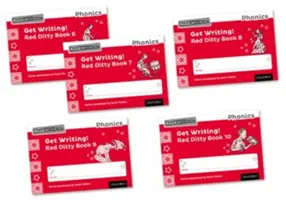 Read Write Inc. Phonics: Schreiben lernen! Red Ditty Bücher 6-10 Gemischte 5er-Packung - Read Write Inc. Phonics: Get Writing! Red Ditty Books 6-10 Mixed Pack of 5