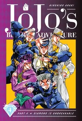 Jojo's Bizarre Adventure: Teil 4-Diamant ist unzerbrechlich, Bd. 4, 4 - Jojo's Bizarre Adventure: Part 4--Diamond Is Unbreakable, Vol. 4, 4