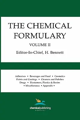 Die chemische Formelsammlung, Band 2 - The Chemical Formulary, Volume 2