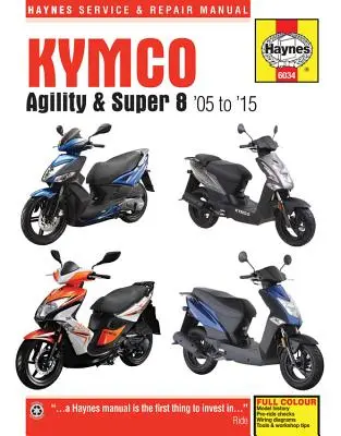 Kymco Agility & Super 8 Motorroller, '05-'15 - Kymco Agility & Super 8 Scooters, '05-'15