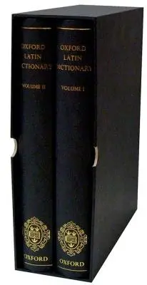 Oxford Lateinisches Wörterbuch, 2 Bände - Oxford Latin Dictionary 2 Volume Set