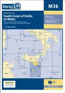 Imray Karte M36 - Südküste von Sizilien bis Malta - Imray Chart M36 - South Coast of Sicilia to Malta