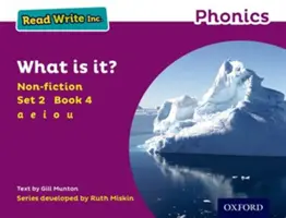 Lesen-Schreiben-Inc. Phonics: Lila Set 2 Sachbuch 4 Was ist das? - Read Write Inc. Phonics: Purple Set 2 Non-fiction 4 What is it?