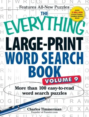 Das Alles-Großdruck-Wortsuchbuch, Band 9: Mehr als 100 leicht zu lesende Wortsuchrätsel - The Everything Large-Print Word Search Book, Volume 9: More Than 100 Easy-To-Read Word Search Puzzles