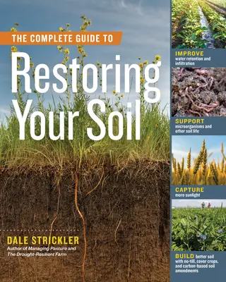 Der vollständige Leitfaden zur Wiederherstellung Ihres Bodens: Wasserrückhalt und Infiltration verbessern; Mikroorganismen und anderes Bodenleben unterstützen; mehr Sonnenlicht einfangen - The Complete Guide to Restoring Your Soil: Improve Water Retention and Infiltration; Support Microorganisms and Other Soil Life; Capture More Sunlight