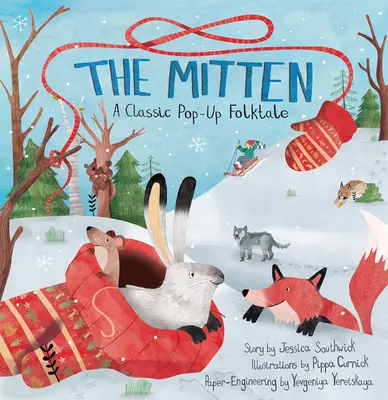 Der Handschuh: Ein klassisches Pop-Up-Volksmärchen - The Mitten: A Classic Pop-Up Folktale