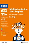 Bond 11+: Multiple-Choice-Testaufgaben für die CEM 11+ Tests - Pack 1 - Bond 11+: Multiple-choice Test Papers for the CEM 11+ Tests Pack 1