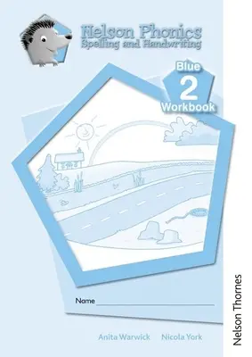 Nelson Phonics Rechtschreibung und Handschrift Blaue Arbeitshefte 2 (10) - Nelson Phonics Spelling and Handwriting Blue Workbooks 2 (10)