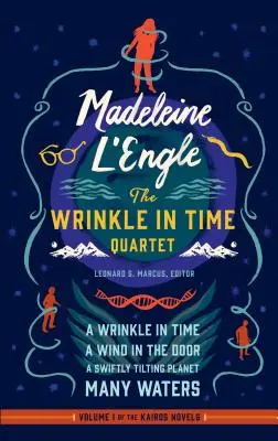 Madeleine L'Engle: Das Falten-in-der-Zeit-Quartett (Loa #309): Ein Fältchen in der Zeit / Ein Wind in der Tür / Ein schnell kippender Planet / Viele Gewässer - Madeleine l'Engle: The Wrinkle in Time Quartet (Loa #309): A Wrinkle in Time / A Wind in the Door / A Swiftly Tilting Planet / Many Waters