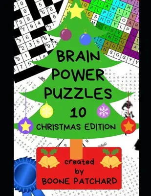 Brain Power Puzzles 10: Ein weihnachtliches Activity-Buch mit über 200 einzigartigen und abwechslungsreichen Puzzles, Wortsuchen, Anagrammen, Rätseln und mehr - Brain Power Puzzles 10: A Christmas Activity Book of over 200 Unique and Varied Puzzles, Word Searches, Anagrams, Riddles and More