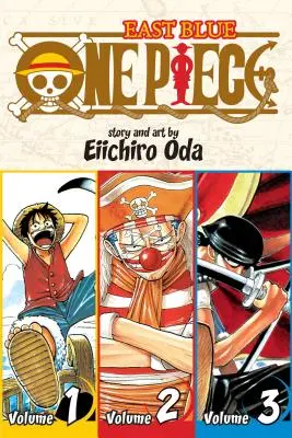 One Piece (Omnibus Edition), Bd. 1, 1: Enthält die Bände. 1, 2 & 3 - One Piece (Omnibus Edition), Vol. 1, 1: Includes Vols. 1, 2 & 3