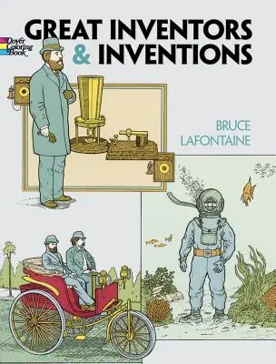 Großartige Erfinder und Erfindungen als Malbuch - Great Inventors and Inventions Coloring Book