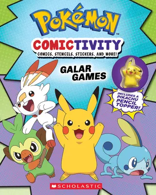 Pokmon Comictivity: Galar Spiele: Activity Book mit Comics, Schablonen, Aufklebern und mehr! - Pokmon Comictivity: Galar Games: Activity Book with Comics, Stencils, Stickers, and More!