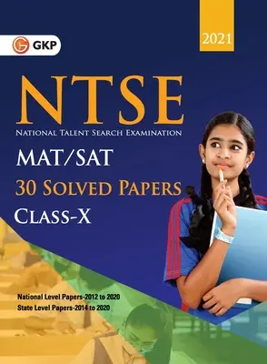 NTSE 2020-21 Klasse 10 (MAT & SAT) - 30 Gelöste Prüfungsaufgaben (G K Publications (P) Ltd) - NTSE 2020-21 Class 10th (MAT & SAT) - 30 Solved Papers (G K Publications (P) Ltd)