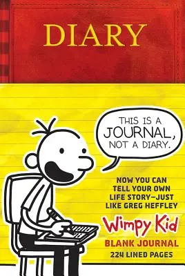 Tagebuch eines Wimpy Kid Blanko-Journal - Diary of a Wimpy Kid Blank Journal