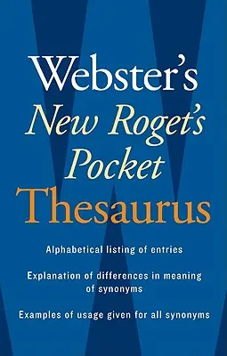 Webster's Neuer Roget's Taschen-Thesaurus - Webster's New Roget's Pocket Thesaurus