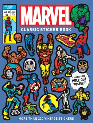 Marvel-Klassiker-Stickerbuch - Marvel Classic Sticker Book