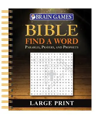 Denkspiele - Bible Find a Word - Großdruck - Brain Games - Bible Find a Word - Large Print