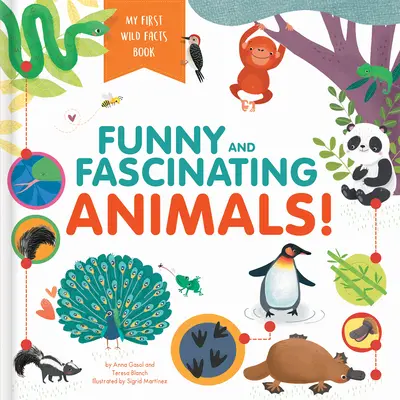 Lustige und faszinierende Tiere! Mein erstes Buch mit wilden Fakten - Funny and Fascinating Animals! My First Wild Facts Book