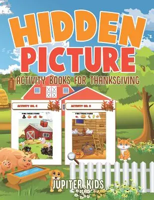 Versteckte Bilderbücher für Thanksgiving - Hidden Picture Activity Books for Thanksgiving
