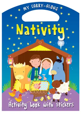 Meine Mitmach-Krippe: Aktivitätsbuch mit Aufklebern - My Carry-Along Nativity: Activity Book with Stickers