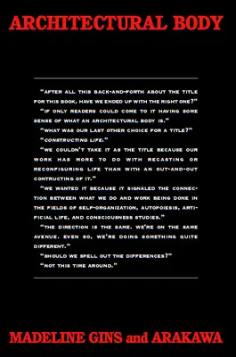 Architektonischer Körper - Architectural Body