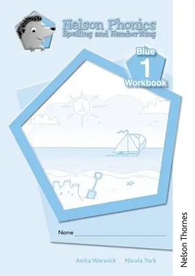Nelson Phonics Rechtschreibung und Handschrift Blaue Arbeitshefte 1 (10) - Nelson Phonics Spelling and Handwriting Blue Workbooks 1 (10)