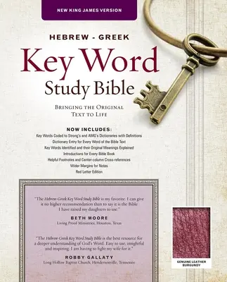 Hebräisch-Griechische Schlüsselwort-Studienbibel - NKJV - Hebrew-Greek Key Word Study Bible-NKJV