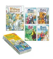 Schottische Geschichte - Helden und Heldinnen - 5 Bücher: William Wallace; Robert Bruce; Maria, Königin der Schotten; Rob Roy; Bonnie Prince Charlie - Scottish History - Heroes and Heroines 5 book pack: William Wallace; Robert Bruce; Mary Queen of Scots; Rob Roy; Bonnie Prince Charlie