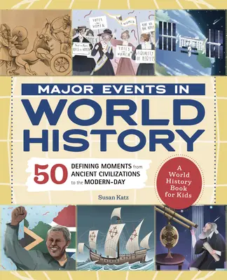 Wichtige Ereignisse der Weltgeschichte: 50 prägende Momente von den antiken Zivilisationen bis zur Gegenwart - Major Events in World History: 50 Defining Moments from Ancient Civilizations to the Modern Day