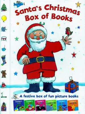 Die Weihnachtsbücherkiste vom Weihnachtsmann: Eine festliche Box mit lustigen Bilderbüchern - Santa's Christmas Box of Books: A Festive Box of Fun Picture Books