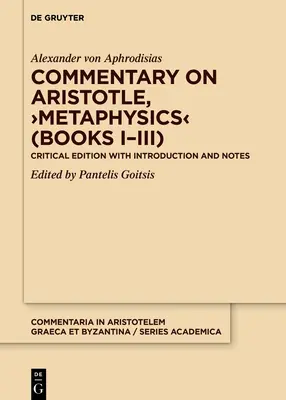 Kommentar zu Aristoteles, >Metaphysik - Commentary on Aristotle, >Metaphysics