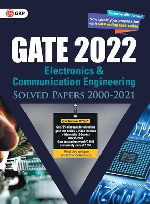 GATE 2022 Elektronik und Kommunikationstechnik - Gelöste Prüfungsaufgaben (2000-2021) (G K Publications (P) Ltd) - GATE 2022 Electronics & Communication Engineering - Solved Papers (2000-2021) (G K Publications (P) Ltd)