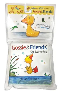 Gossie & Friends Go Swimming Badebuch mit Spielzeug [mit Spielzeug] - Gossie & Friends Go Swimming Bath Book with Toy [With Toy]