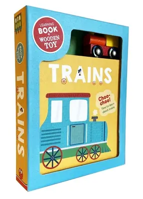 Züge: Buch & Holzspielzeug-Set [mit Wodden-Spielzeug] - Trains: Book & Wooden Toy Set [With Wodden Toy]