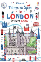 Dinge, die man in London entdecken kann Sticker-Buch - Things to spot in London Sticker Book