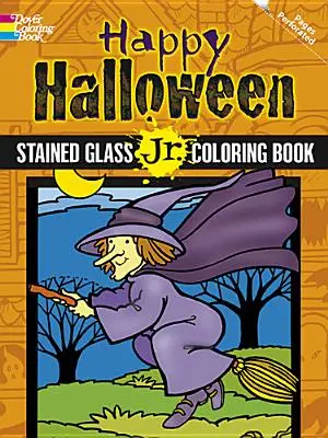 Happy Halloween Buntglas Jr. Malbuch - Happy Halloween Stained Glass Jr. Coloring Book