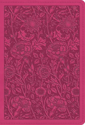 Großdruck-Kompaktbibel-ESV-Blumendesign - Large Print Compact Bible-ESV-Floral Design