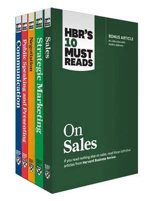 Hbr's 10 Must Reads für Vertrieb und Marketing Sammlung (5 Bücher) - Hbr's 10 Must Reads for Sales and Marketing Collection (5 Books)