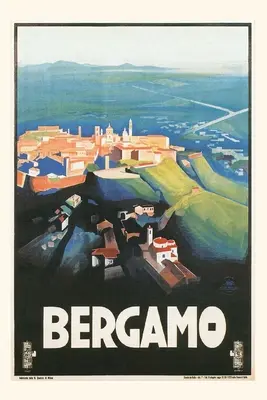 Jahrgangsjournal Bergamo, Italien - Vintage Journal Bergamo, Italy