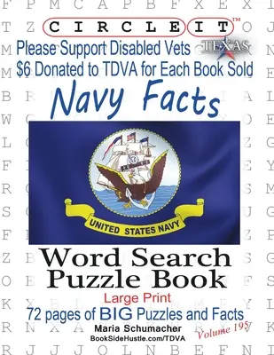 Kreisen Sie es ein, Fakten zur United States Navy, Wortsuche, Rätselbuch - Circle It, United States Navy Facts, Word Search, Puzzle Book